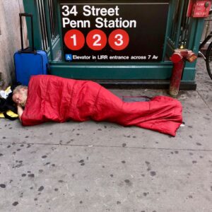 face the homeless