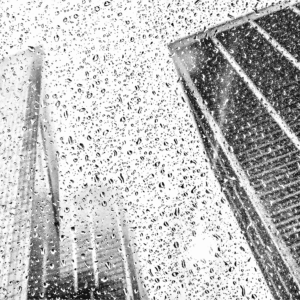 rain on window
